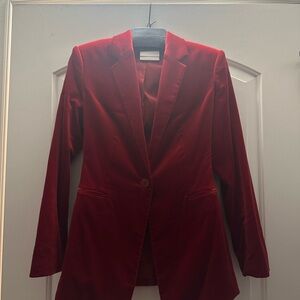 Theory Rich Red Women's Blazer